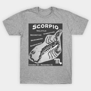 Scorpio Negative Traits T-Shirt